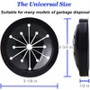 Garbage Disposal Splash Guards Collar Sink Baffle, 3-1/8 Inch Kitchen