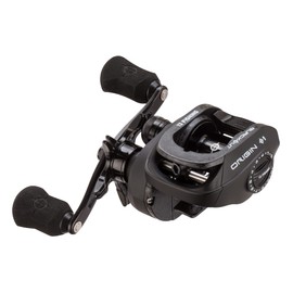 13 FISHING - Origin O1 Blackout Baitcast Reel - 7.3:1 Gear Ratio - Right Hand Retrieve (100 Size) (Fresh) - OBO1-7.3-RH
