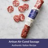 DeLallo Sweet Casalingo Sausage, Naturally Air-Cured, Gourmet Italian Meat for