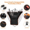 XL Truck Back Seat Extender for Dogs, Large Hard Bottom