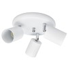 GU10 Ceiling Spotlight Holder 3 Head Rotating Lamp Base Fixture