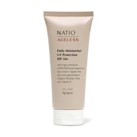 Natio Ageless Daily Moisturiser UV Protection SPF 50+ 75g