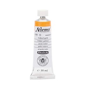 Schmincke Norma® Professional Finest Artist Oil Paints Indian Yellow 35ml