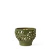Kähler Design Orangery Garden 691203 Tea Light Holder Ceramic Green