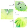 Vaguelly 2Pcs Cartoon Bathing Skin Scrubbers Soft Exfoliating Loofahs for
