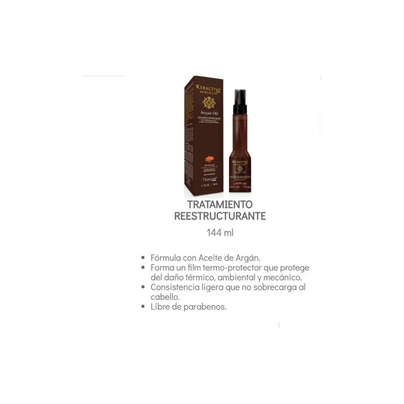 Nutrapel Serum Reestructurante Aceite De Argan Keractive Moroccan Oil