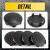 DewFlew 4Pcs Wheel Center Caps for 2005-2013 GMC Wheel Rim,
