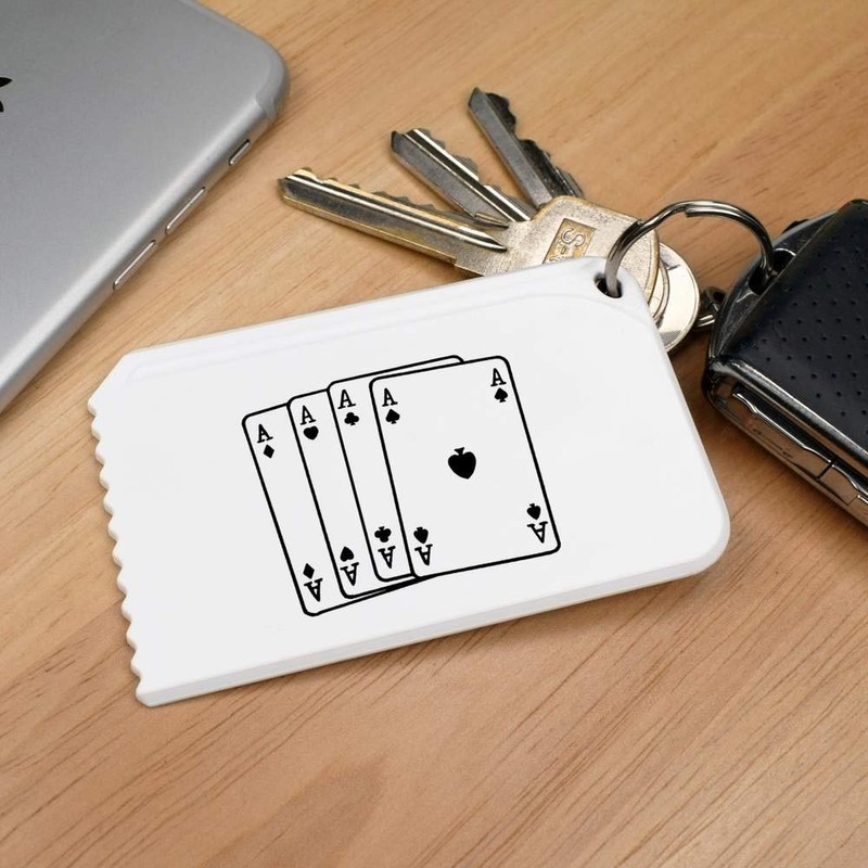 'Ace Playing Cards' Plastic Ice Scraper (IC00008761)