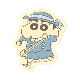 Gourmandies Bandai Crayon Shin-chan Character Tam Sticker Garden Clothes BCYS-36C Beige