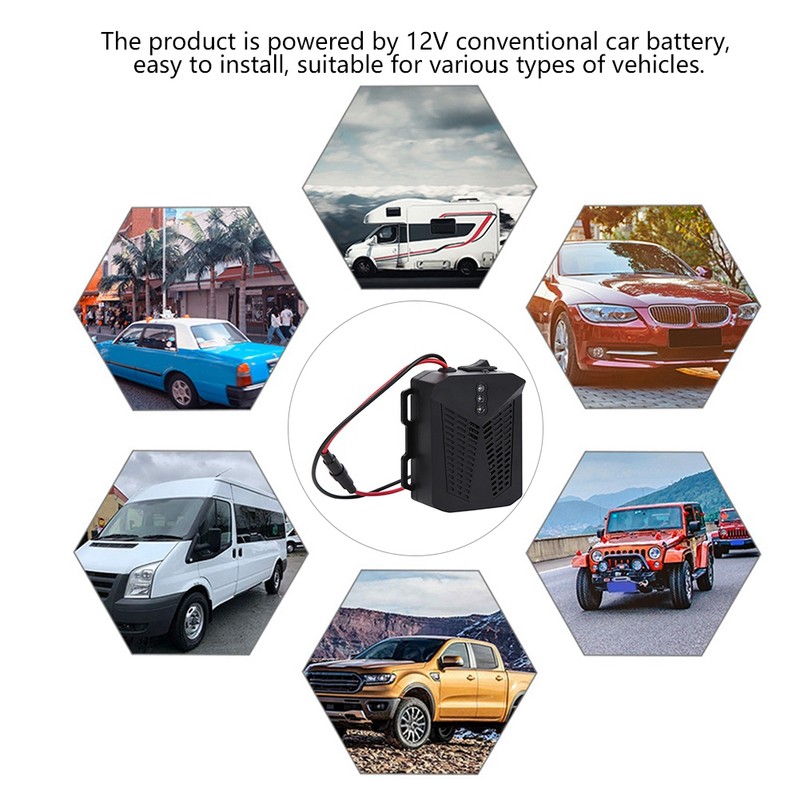 12V LED Strobe Light Electronic Ultrasonic Mouse Repeller with Intelligence