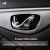 A-Premium Rear Left Driver Side Interior Door Handle Compatible with
