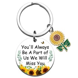 Retirement Gifts For Coworkers Women Man Going Away Keychain Gifts For Friends Good Bye Gift For Coworker Female Male Farewell Present For Birthday Thanksgiving Day Co Worker Leaving Presents