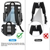 SDFGHG Clear Backpack,Sturdy Shape Heavy Duty Large Clear Backpack,Transparent Casual