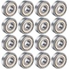 CESFONJER 16 pcs Mini Metal Ball Bearings | 608ZZ Ball