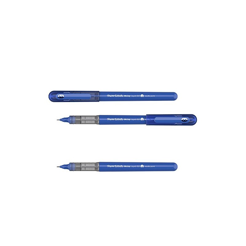 Paper Mate "InkJoy" Rollerball Needle Point Pen - Blue