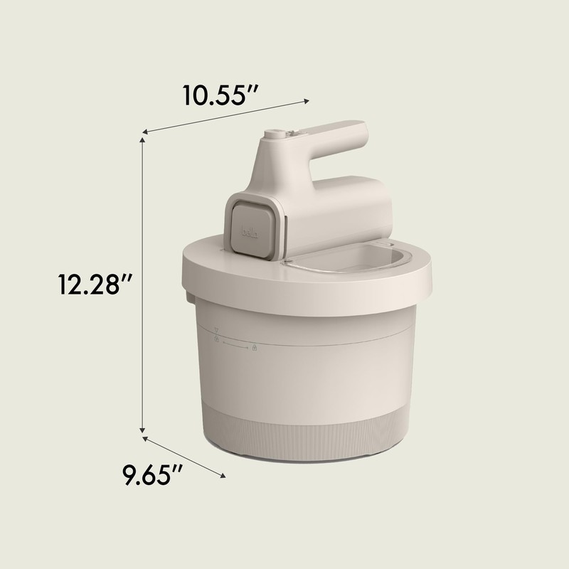 bella 3.5 Qt Hand Blender & Stand Mixer, 2 in
