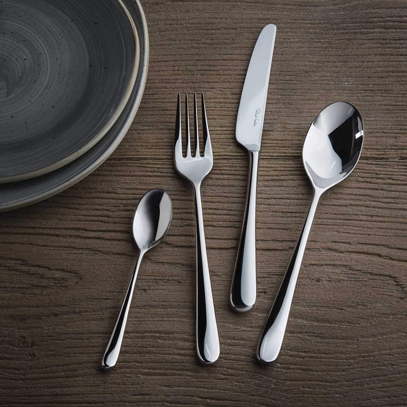 Robert Welch Kingham Bright, 7 Piece Cutlery Place Setting. Made