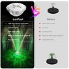 LanPool Floating Water Fountain with Underwater Lights, Powered Pump Outdoor,