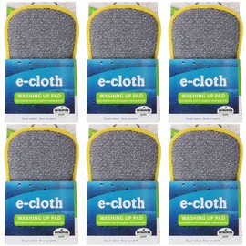 (6 PACK) - E-Cloth - Washing Up Pad | 1unit | 6 PACK BUNDLE