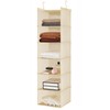 MAX Houser 6 Tier Shelf Hanging Closet Organizer, Cloth Hanging