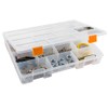 Perel OMRC13 13-Inch Classic Storage Box/Organizer