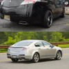 KENRTIR Smoked Lens Rear Bumper Reflector Lights Housing Assembly Compatible