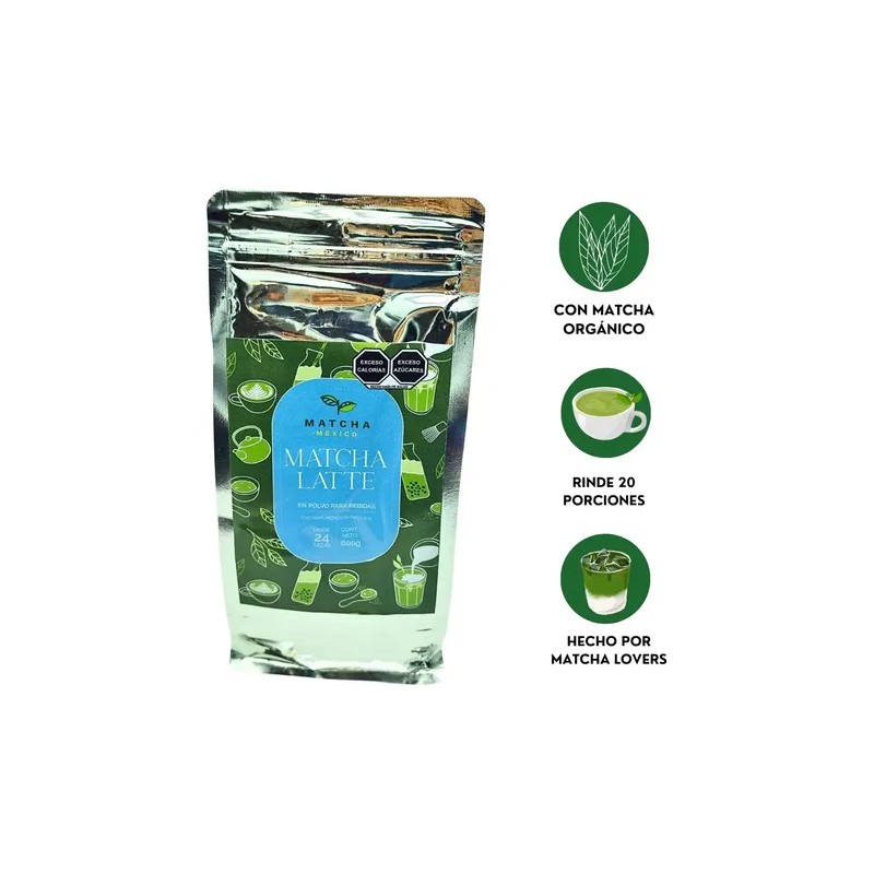 Matcha Latte 600g En Polvo Para Hacer Bebidas O Frappe