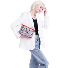 PXTIDY Rocky Horror Characters Cosmetic Case Picture Show Gift Movie Series Fans Gift Rocky TV Show Makeup Bag for Women