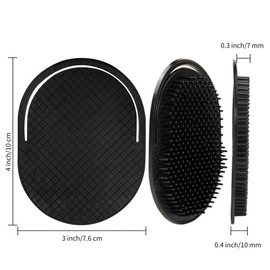 Hand Pocket Soft Comb Brush - 5pcs Pocket Palm Combs - Massage Hair Comb Beard Shampoo Brush Combs Scalp Massage Brush Combs, Portable Palm Massager Shampoo Brush - for Women Hair,Men Hair & Pets