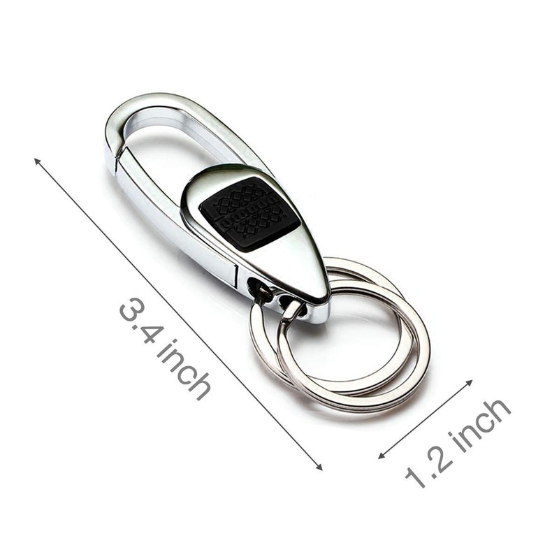AIXUAN Keyring: Stylish Metal Key Holder, Easy Attachment and Loss