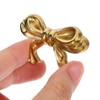 NUOBESTY Cabinet Handle, 1Pc Dresser Pulls Bowknot Cabinet Knobs Bow