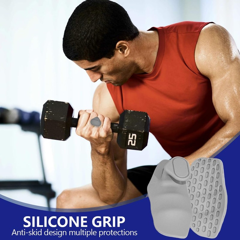 Tomedeks 4 PCS Gym grips, Gym hand grips accessories, Weight