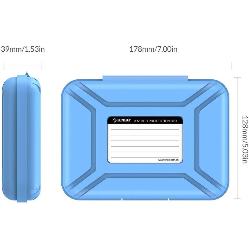 ORICO 3.5 Inch Hard Drive Case Stackable and Memo HDD