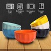 amhomel 6-Piece 24 Ounce Ceramic Soup/Cereal/Rice/Dessert Bowls, Lead-Free, Dishwasher &