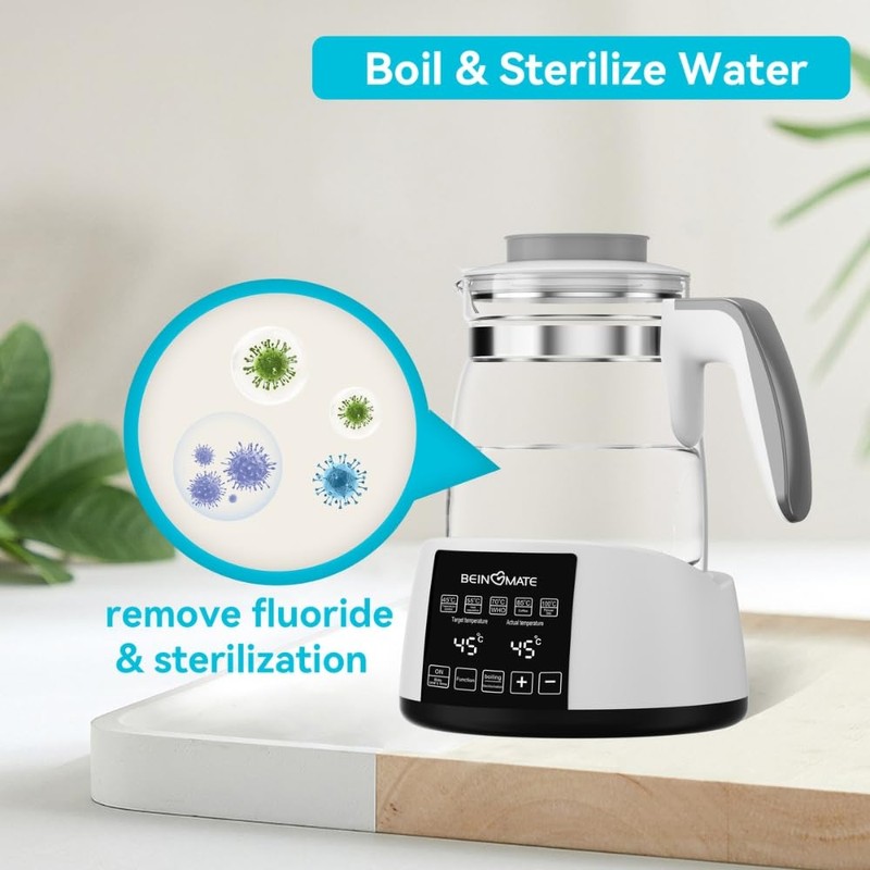 Baby Bottle Warmer, Temperature Control Kettle, Electric Kettle with Keep