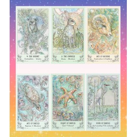 [Spirit Song Tarot Spiritsong Tarot] Tarot Cards, Tarot Divination, Beginners, Animals, Japanese Instruction Manual Included (English Language Not Guaranteed)