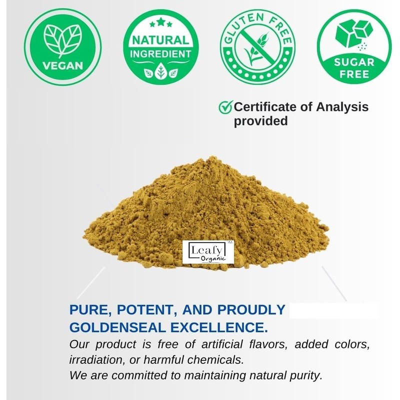 Goldenseal Root Powder - 3.5 oz Pure Natural Goldenseal Root