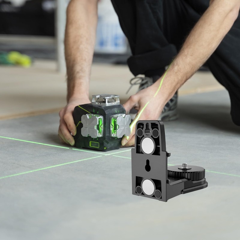Ragyzity Level Bracket, Multifunctional Magnetic Laser Level, L-Shape Magnetic Bracket