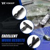 YOKKIP Windshield Washer Nozzles Kit Replacement for 11-17 Ram 1500,