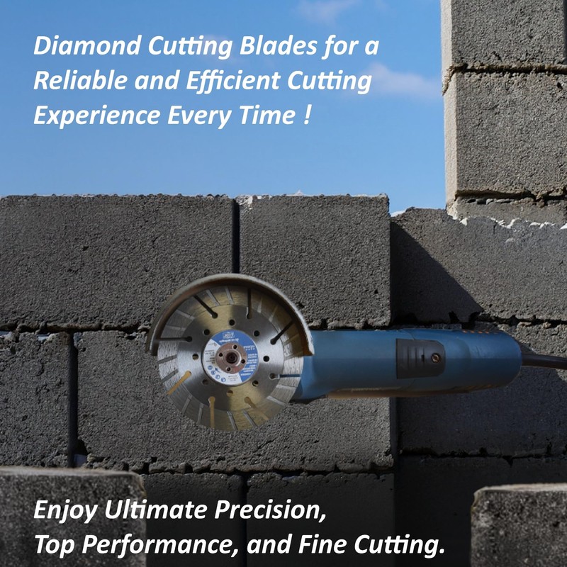 115mm Diamond Cutting Discs For Angle Grinder, SX-16 MegaMax Segmented
