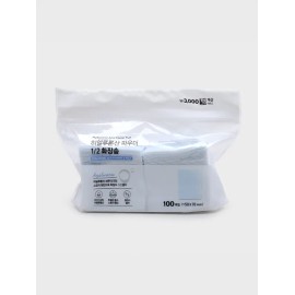 DAISO Hyaluronic Acid 1/2 Cotton Pads 100 Sheets