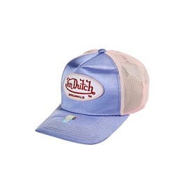 Von Dutch Trucker Cap Cary Blue Pink Purple Pink, Purple, One Size