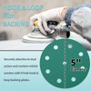 60-Pack 5 Inch 9 Hole 120 Grit Sanding Discs, Heavy-Duty