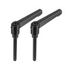 sourcing map M6 x 50mm Handle Adjustable Clamping Lever Thread