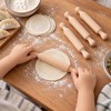 Mini Rolling Pin 4pcs 5.5-inch, Mini Wooden Rolling Pins, Family