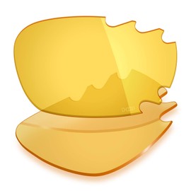 Mryok Replacement Lenses for Oakley Jawbone Vented - Options, Anti-seawater Corrosion - HD Yellow