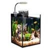 Craftsboys 1.5 Gallon Fish Tank Starter Kits, Nano Glass Aquarium