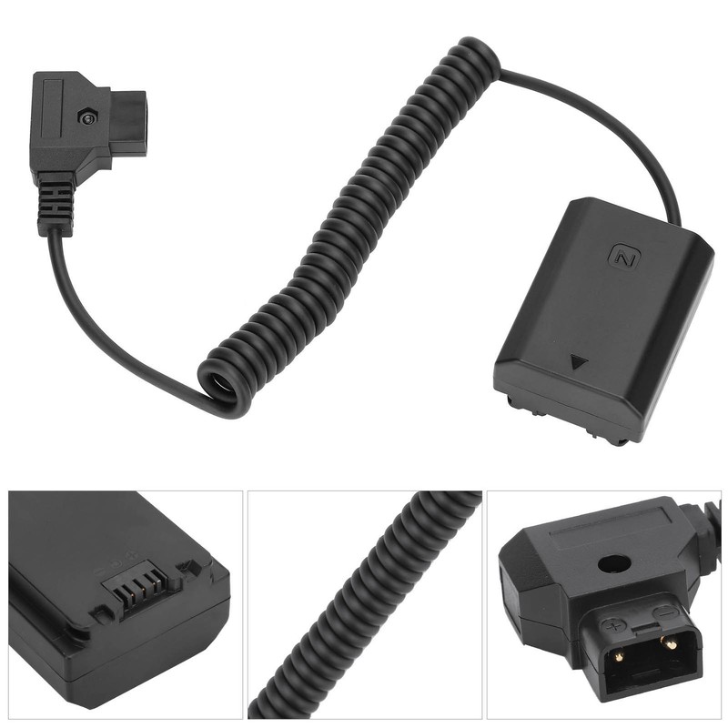 DTAP Port to NPFZ100 Full Decoder Dummy Battery for Sony