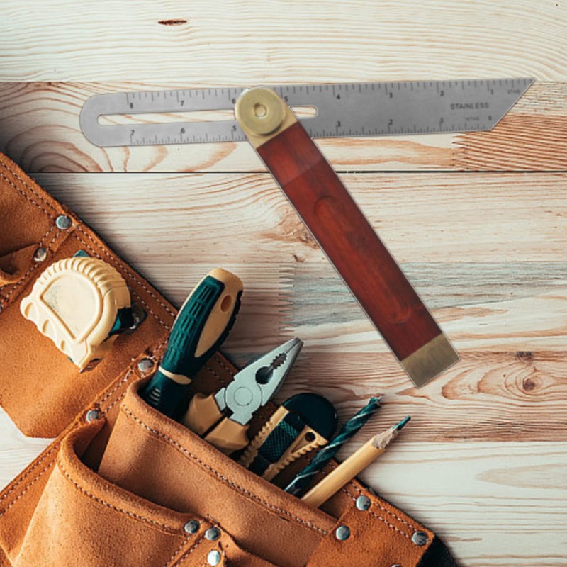 Angle bevel, adjustable bevel, multifunctional angle bevel, stainless steel angle