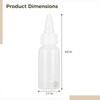 10 PCS Paint Mixing Bottles, 1oz Empty Paint Bottles with